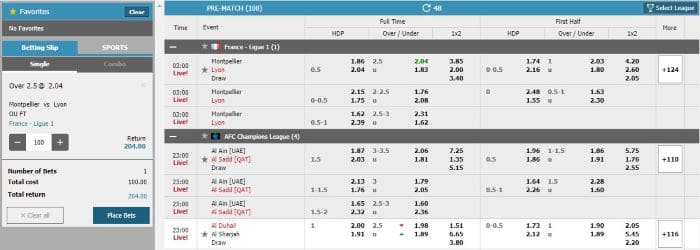 ทิศทางของมือใหม่ที่จะเล่น x5bet over/ ใต้